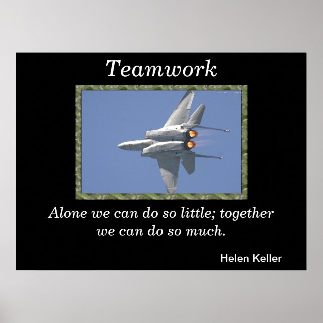 Teamwork Poster 3 (Vorne)