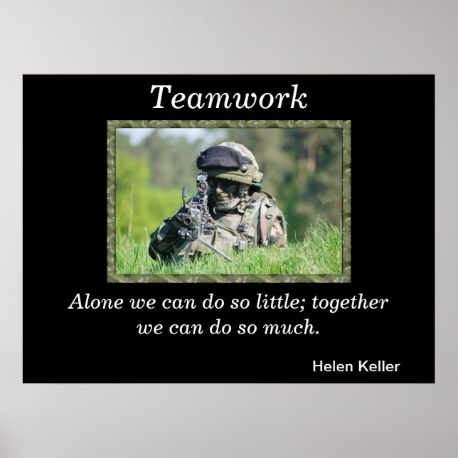 Teamwork Posters 16 Poster (Vorne)