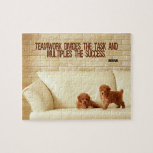 "Teamwork Success" Inspiration Zitat