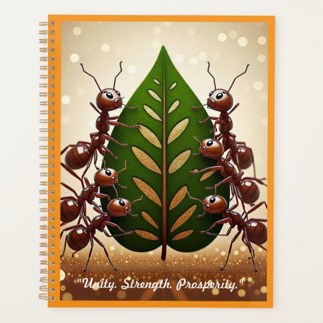 "Teamwork Tales" Planer (Vorderseite)