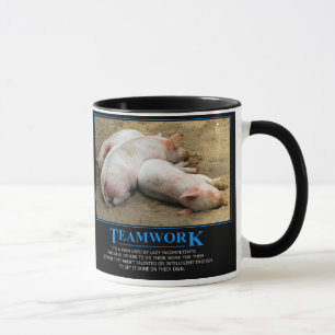 Teamwork-Tasse Tasse