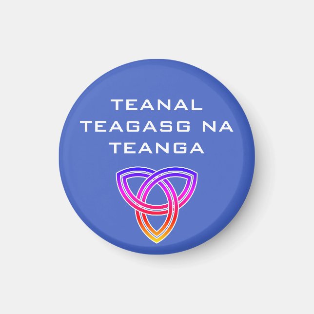 Teanal Teagasg na Teanga Magnet (Vorne)
