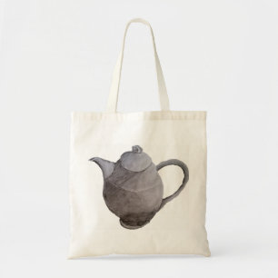 Teapot Art Illustration Tragetasche