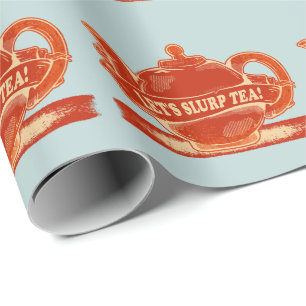 Teapot Funny Drinking Tee Geschenkpapier
