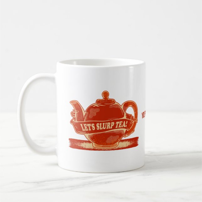Teapot Funny Drinking Tee Kaffeetasse (Links)