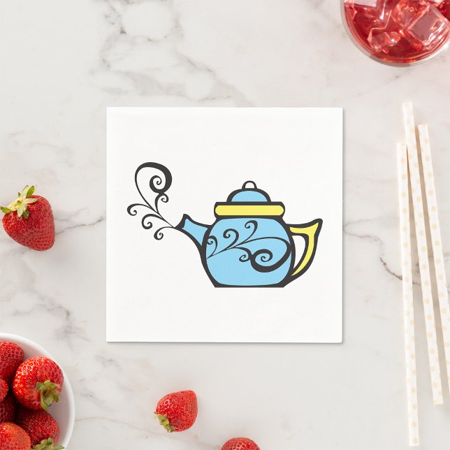 Teapot Paper Napkins Serviette (Von Creator hochgeladen)