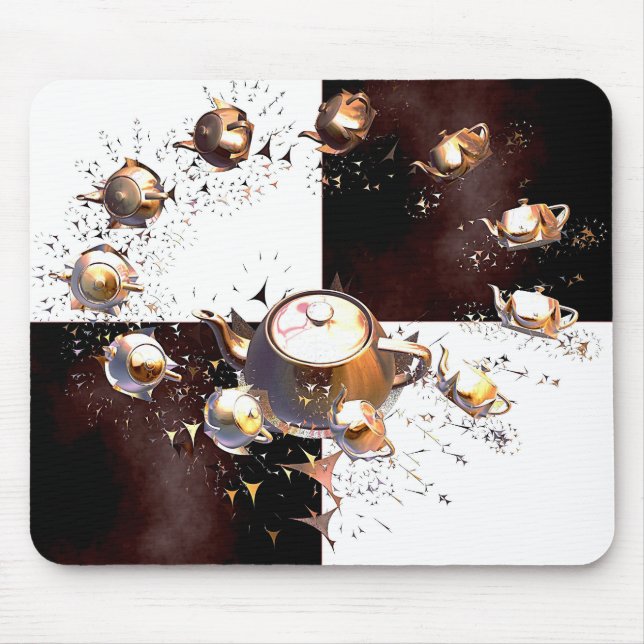 Teapot-Party Mousepad (Vorne)