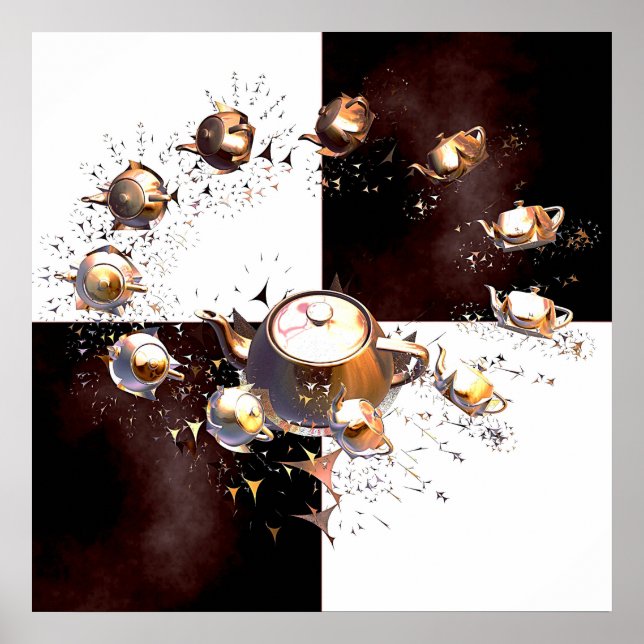 Teapot-Party Poster (Vorne)