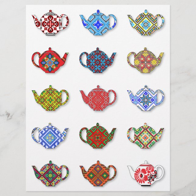 Teapots Flyer (Vorne)