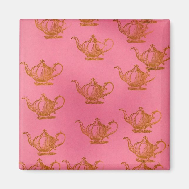 Teapots Magnet (Vorne)