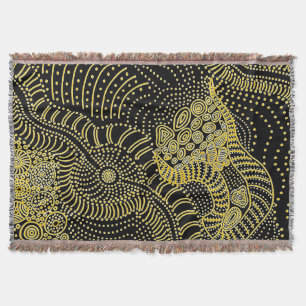 Tear Across Dotted Line - Aboriginal Grafik Decke