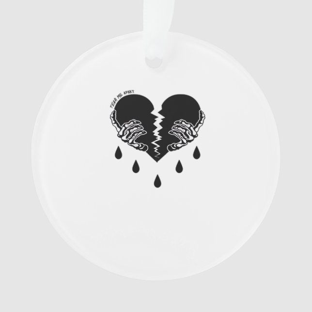 Tear Me Apart Classic Ornament (Vorderseite)
