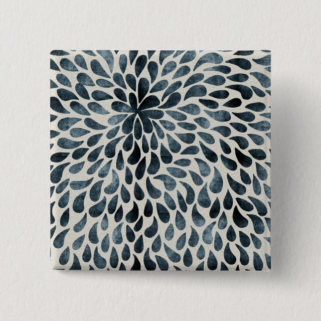 Teardrop Petals Button (Vorderseite)