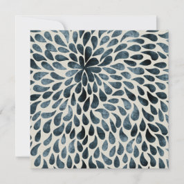 Teardrop Petals Karte