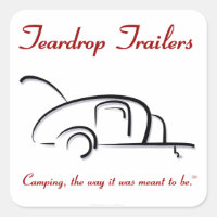 Teardrop Trailers rote Version