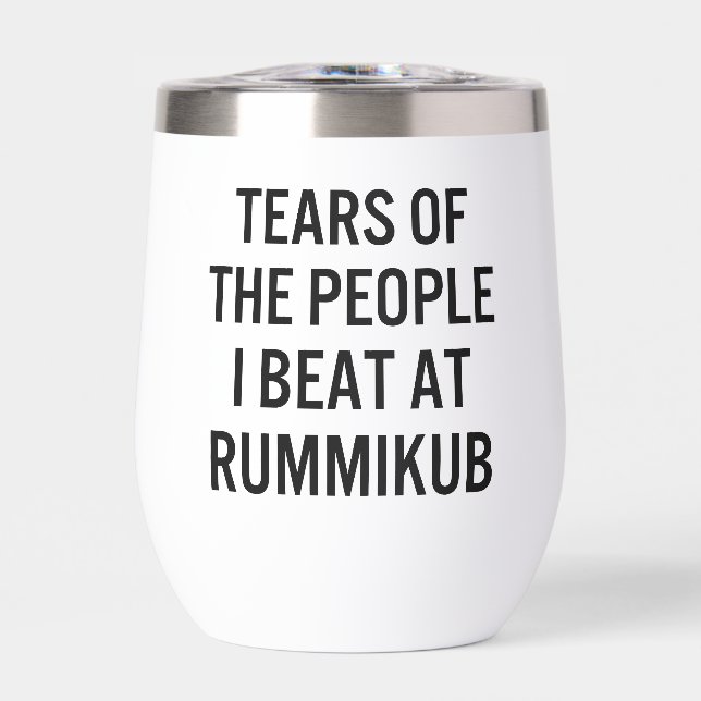 Tears of The People I Beat at Rummikub (Vorderseite)