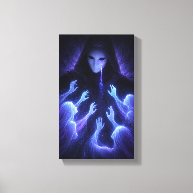 Tears of the Veiled Spirit Leinwanddruck (Vorderseite)