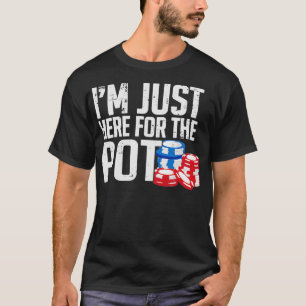 Teas Holdem Geschenk Ich bin gerade hier für den  T-Shirt