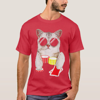 Teas Holdem Poker Cat T-Shirt