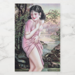 Tease in Stream Oasis von Shanghai China Girl Lebensmitteletikett