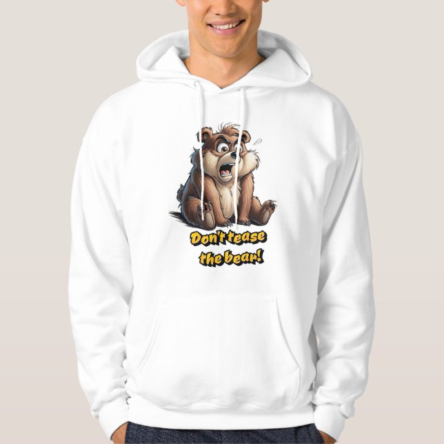 Tease Teddy Bear nicht - Charm und Spaß Hoodie (Vorderseite)