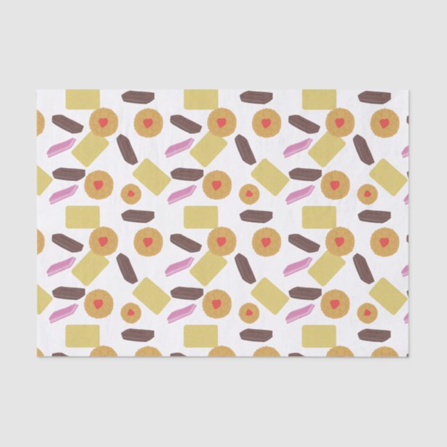 Teatime Biscuit Tissue Paper Seidenpapier (Vorderseite)