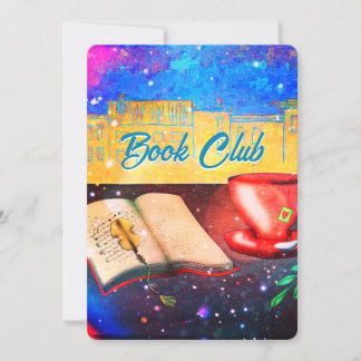 Teatime Book Club Einladung