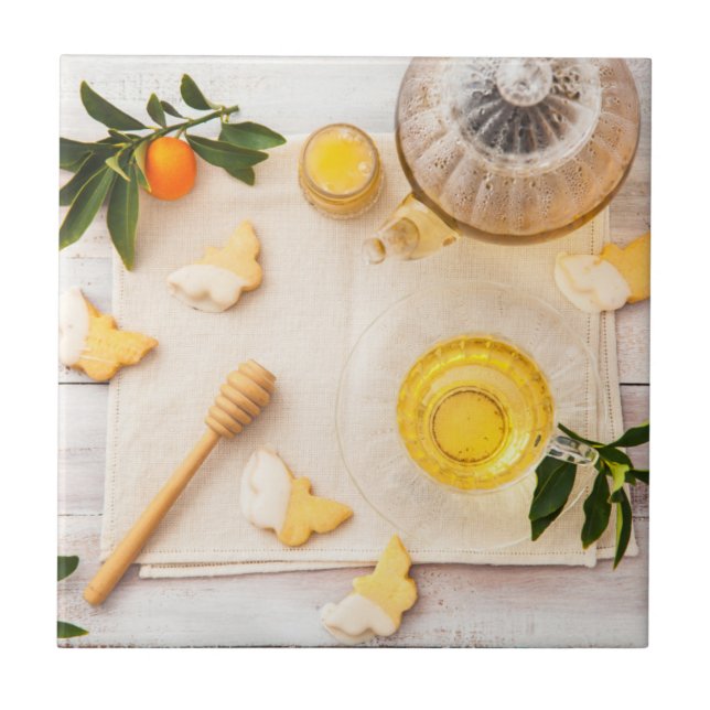 Teatime Fliese (Vorderseite)