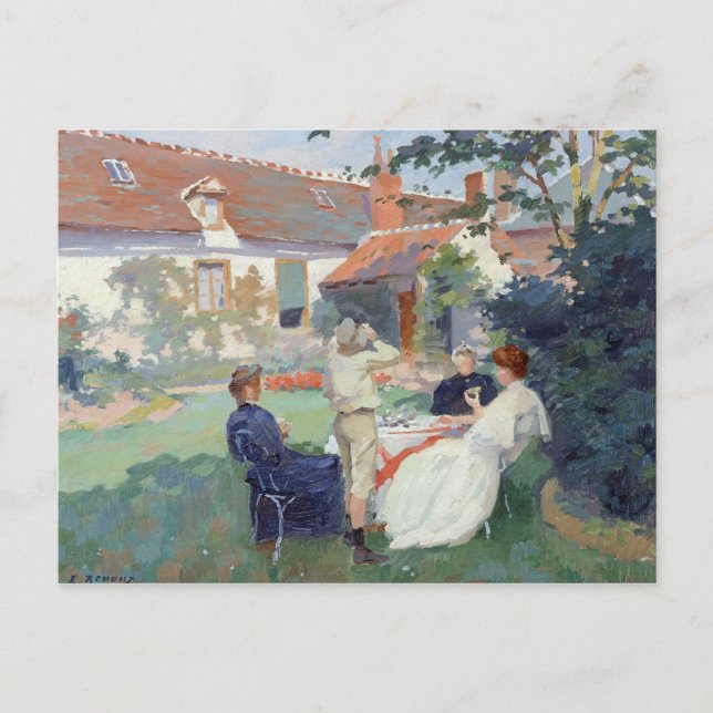 Teatime Postkarte (Vorderseite)