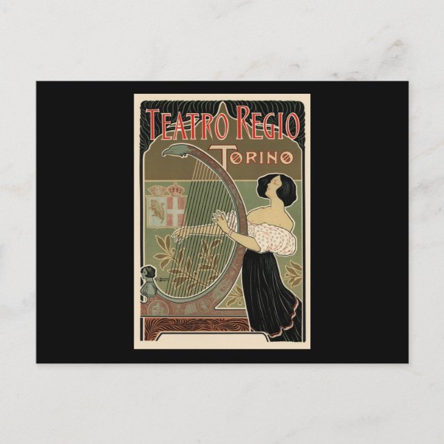 Teatro Regio Torino Postkarte (Vorderseite)