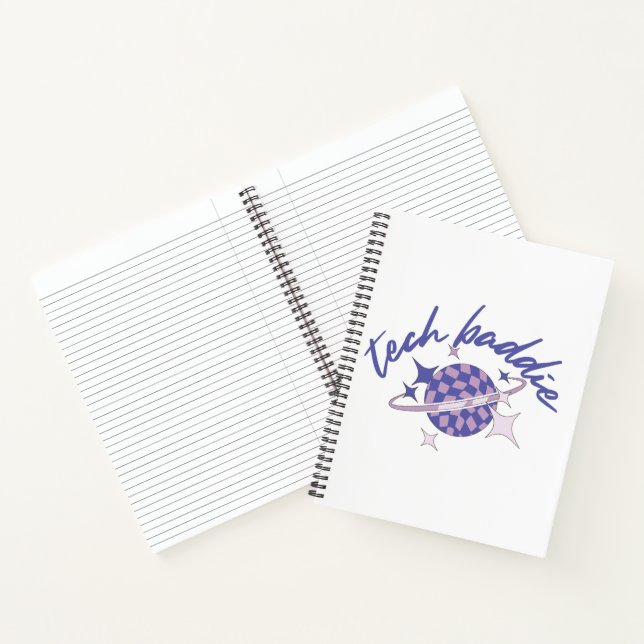 Tech Baddie Carnet Spiral (Intérieur)