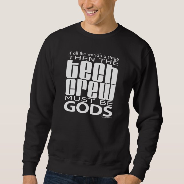 Tech-Crew-Götter Sweatshirt (Vorderseite)