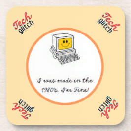 Tech Glitch Getränkeuntersetzer