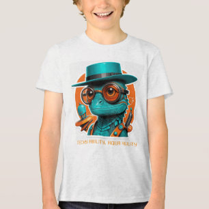 Tech Lizard Lunge Unisex T - Shirt