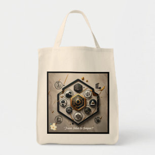 "Tech Meets Artistic Vision" Tragetasche