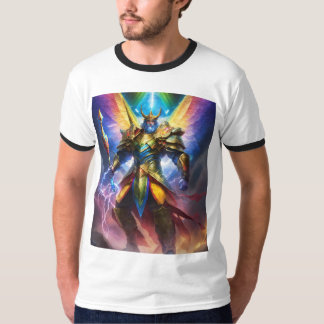 "Tech Seraph: Wo sich digitale Krieger vereinen T-Shirt