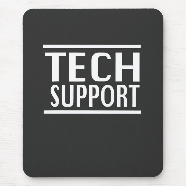Tech Support Doge Government Trump Spaß Mousepad (Vorne)