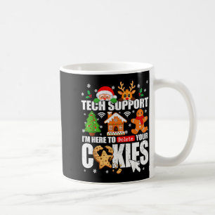 Tech Support Löschen Sie Ihre Cookies Männer Hässl Kaffeetasse