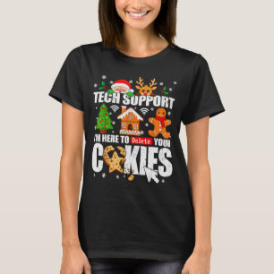 Tech-Support Löschen Sie Ihre Cookies Männer Hässl T-Shirt
