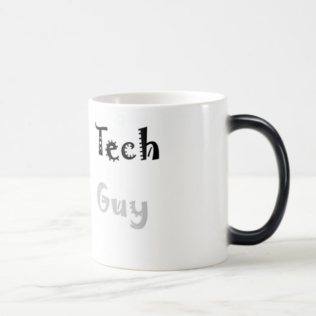 Tech-Typ-Tasse! Verwandlungstasse (Rechts)