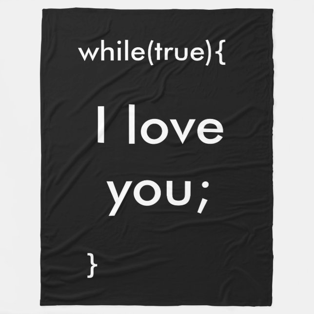 Techie Decke (Vorderseite)