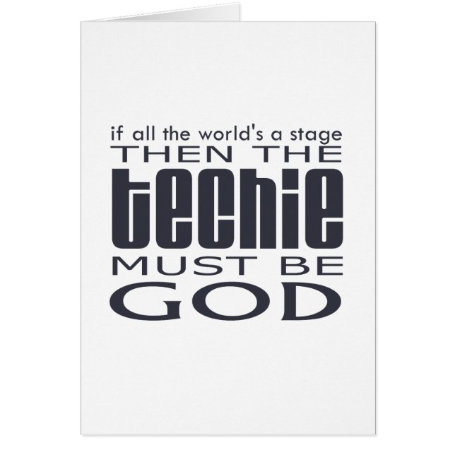 Techie Gott (Vorne)