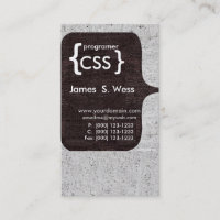 Techie moderner CSS Computer-Softwareentwickler