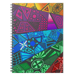 Technicolor Notebook Notizblock