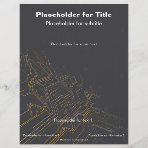 Technik Flyer "Digital Age"