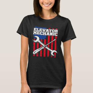 Technik für die Instandhaltung von Aufzügen T-Shirt