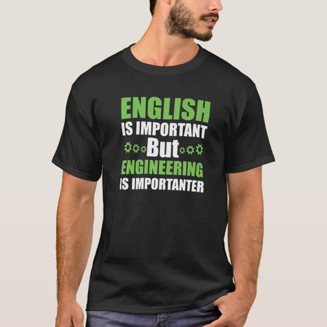 Technik ist wichtig T-Shirt (Vorderseite)
