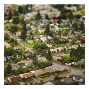 Technik Nr. 1: Tilt-/Shiftlinsen Poster