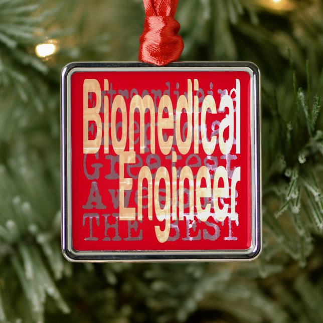 Techniker für Biomedizin Ornament Aus Metall (Baum)