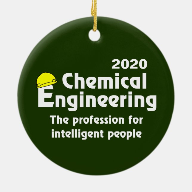 Techniker für intelligente Chemie Keramik Ornament (Hinten)